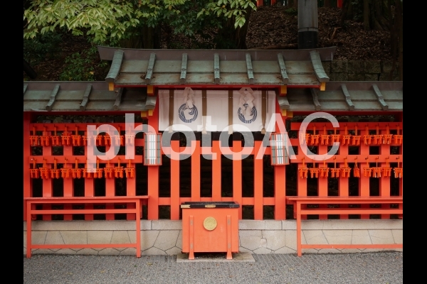 京都 伏見稲荷大社 本殿裏 京都 伏見稲荷大社 本殿裏の写真
