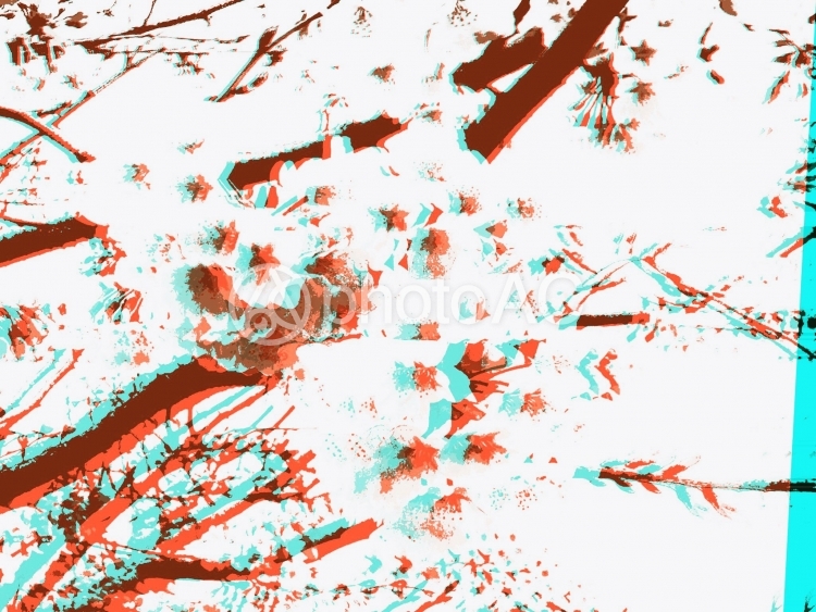 桜シルエット3d No 写真素材なら 写真ac 無料 フリー ダウンロードok