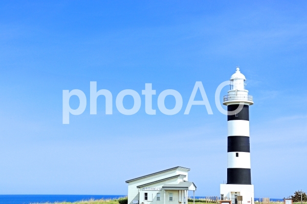 入道崎 灯台 空 海 入道崎 灯台 空 海の写真