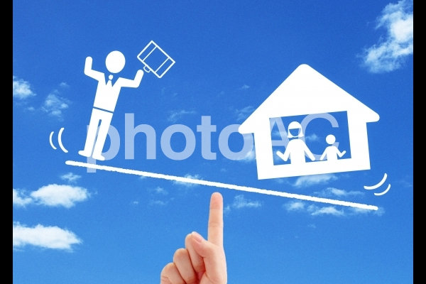 ライフワークバランス、働き方改革のイメージ ライフワークバランス、働き方改革のイメージの写真
