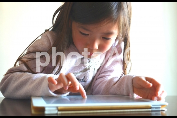 タブレット学習 タブレット学習の写真