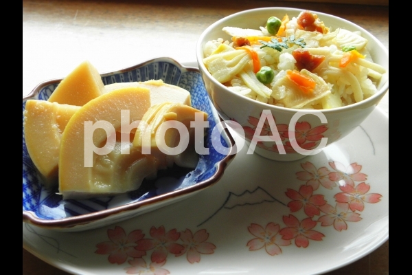 たけのこ御飯 たけのこ御飯の写真