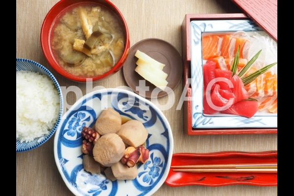 お刺身定食 お刺身定食の写真
