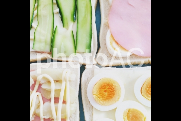 サンドイッチ サンドイッチの写真