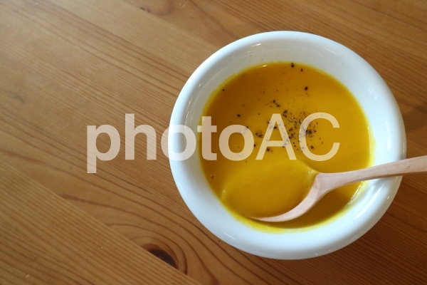 かぼちゃのスープ かぼちゃのスープの写真