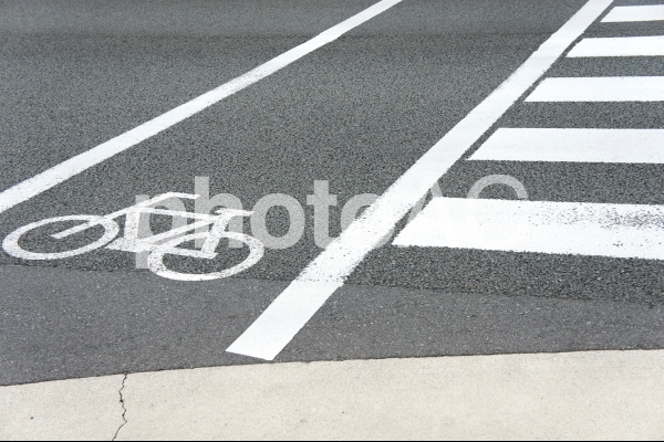 横断歩道2 横断歩道2の写真