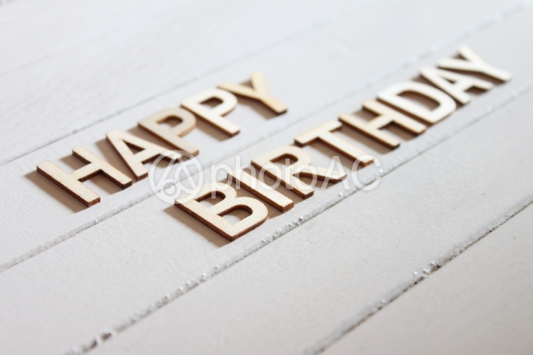 Happy Birthday 1 No 写真素材なら 写真ac 無料 フリー ダウンロードok