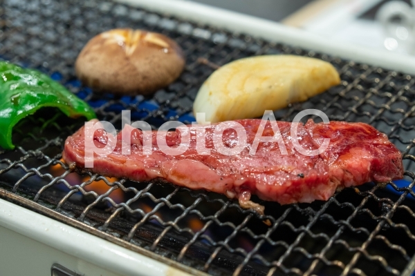 松坂牛の網焼き 松坂牛の網焼きの写真