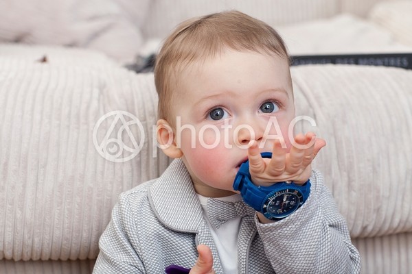 おもちゃで遊ぶ赤ちゃん4 おもちゃで遊ぶ赤ちゃん4の写真