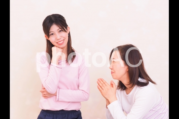 人物 母と娘 31 人物 母と娘 31の写真