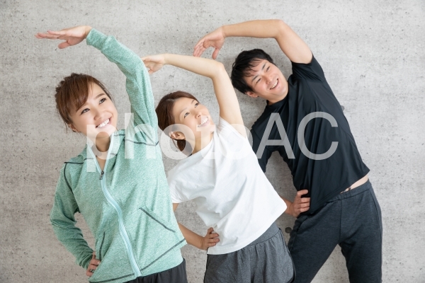 ラジオ体操 ラジオ体操の写真
